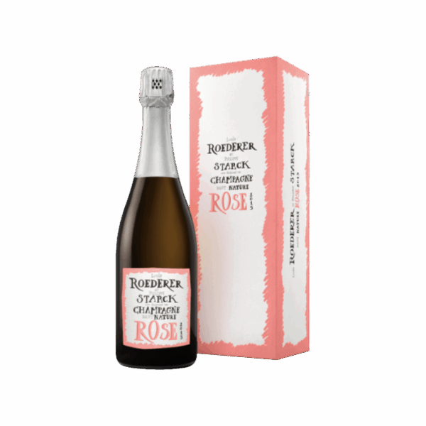 Champagne Roederer Rosé Starck 2015 (édition limitée)