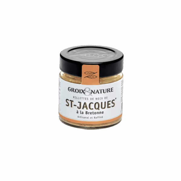 Rillettes de Saint-Jacques - Groix&nature (100g)