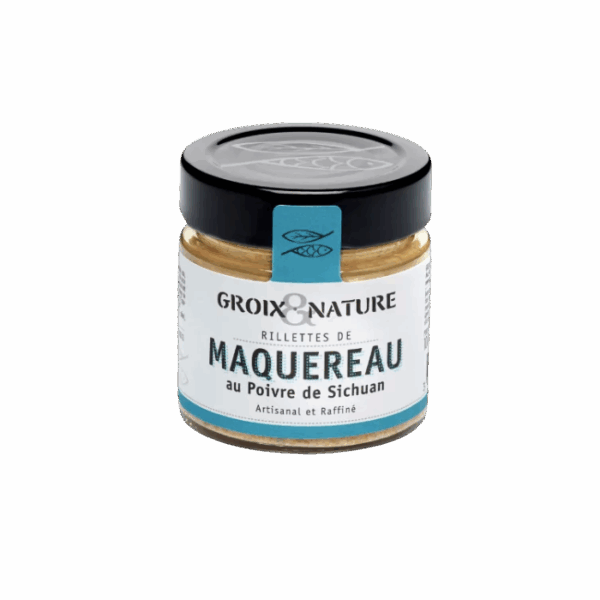 Rillettes de maquereau au poivre de Sichuan - Groix&nature (100g)