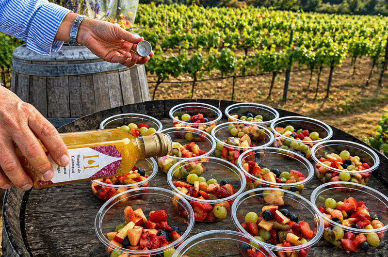 FICHE DE RECETTE – Salade de fruits maison au vinaigre de calamansi